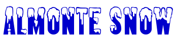 Almonte Snow 字体